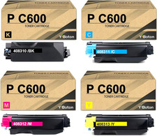 P C600 Toner Cartridge Replacement for Ricoh, Savin & Lanier 408310–408313 picture