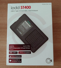 IODD ST400 2.5″ USB-C Enclosure / Bootable Virtual Drive & AES-256 picture