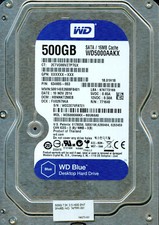 WD5000AAKX-60U6AA0,  DCM: HBNNKT2MEB   WESTERN DIGITAL SATA 500GB WCC2E picture