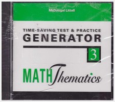 MATH Thematics Time-Saving Test & Practice Generator 3 picture