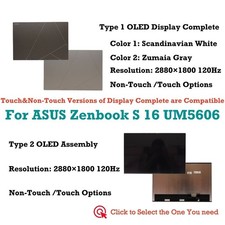 ASUS Zenbook S 16 UM5606W UM5606WA  2.8K LCD Touch Screen Full Assembly Display picture