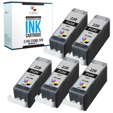 5PK PGI-220BK Ink Cartridges for Canon PIXMA MP980 MP990 MX860 MX870 PMFP1 SFP1 picture