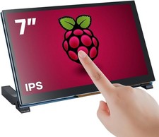 Raspberry Pi Compatible 7-Inch Touchscreen IPS Display - Wide View & Responsive picture