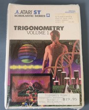Trigonometry Vol 1 Atari ST Scholastic Series  (1987) NEW SEALED  picture