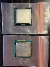 lot of two Intel Core i5 Quad-Core LGA1155 CPUs (i5-2500 SR009, i5-2400 SR00S) picture