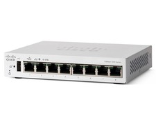 Cisco Catalyst 1200-8T-D Smart Switch, 8 Port GE, Ext PS, Desktop, Limited Lifet picture