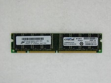 Crucial 256MB 32Mx64 Dimm SDRAM Synch CL3 133MHz Memory Card CT32M64S4D75 PC133U picture