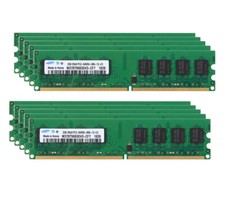 20GB KIT Samsung 10X 2GB 2Rx8 PC2-6400U DIMM RAM DDR2 800Mhz Desktop Memory 240P picture