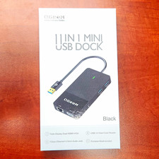 QGeeM 11-in-1 USB 3.0 Dock HDMI VGA RJ-45 Mini USB Dock picture