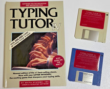 Vtg 1983-85 TYPING TUTOR IV (4) for Macintosh, Mac Plus, Mac II, 3.5 inch Disks picture