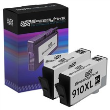 Speedy 2PK REMAN HP 910XL 3YL65AN HY Black Ink OfficeJet 8010 8020 8025 8030 picture