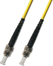 10M Singlemode Simplex Fiber Optic Cable 9/125 ST Patch Cable Patch Cord Network picture