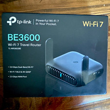 TP-Link BE3600 Wi‑Fi 7 Travel Router Black Roam 7 picture