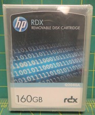HP StorageWorks RDX 160GB Removable Disk Cartridge Part # Q2040A *NEW* picture
