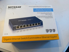 NETGEAR ProSAFE GS108 8-Port Gigabit Ethernet Unmanaged Switch GS108v4 NEW picture