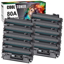 1-10PK CF280A 80A Toner For HP LaserJet Pro 400 M401n M401dn MFP M425dw Lot picture