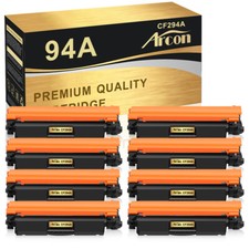 8PK Black CF294A 94A Toner Catridges For HP Laserjet Pro M118 M118dw MFP M148 picture