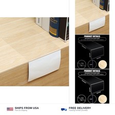 Containlol 15 Piece Clear Shelf Label Holders, Moveable Shelves Tags picture