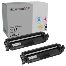 Toner Cartridge Replacements for Canon 051H (Black, 2-Pack) picture