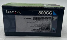 Genuine Lexmark 80C00CG Cyan Toner Cartridge, Government Version, OEM picture