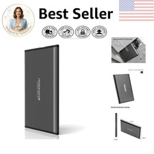 320GB Ultra Slim External Hard Drive - Quick Transfer Speed & USB 3.0 Connection picture