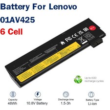 🧡LOT 61+ 01AV425 01AV424 Battery For Lenovo Thinkpad T470 T480 T570 P52S P51S picture