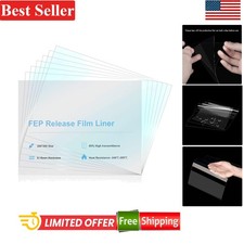 6PCS LCD FEP Release Films for 3D Printers 260x200mm 0.15mm Thickness picture