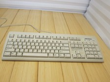 * TESTED * Retro Vintage Micron NMB RT2258TW Windows Wired PS2 Keyboard picture