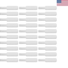 Multi-Use Large White Cable Tags - 30-Pack for Easy Identification & Storage picture