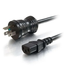 25ft (7.6m) 14 AWG Hospital Grade Power Cord (NEMA 5-15P to IEC320C13) - C2G picture