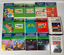 Texas Instruments TI-99/4A Educational Manuals Cassette Sams Books (15pc) picture