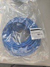 Legrand #576-110-050 VS 50FT BLUE SNAGLESS CAT 6 CM Patch Cable (Lot of 19), NEW picture