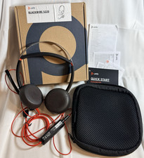 Poly Blackwire C5220T Headset Black Red USB-A Wired Noise Canceling Excellent picture