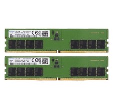 Samsung 64GB (2X32GB) DDR5 5600MHz PC5-44800 UDIMM Memory Ram (M323R4GA3DB0-CWM) picture