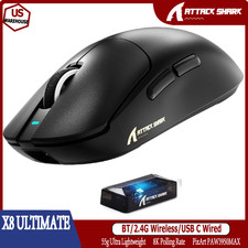 ATTACK SHARK X8 ULTIMATE Wireless Gaming Mouse For PC Win11 Xbox PS Mac Laptop picture