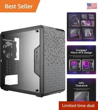 Q300L Micro-ATX Mini-Tower: Elegant High Airflow PC Case with Transparent Panel picture