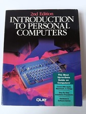 Introduction To Personal Computers IBM Apple Macintosh Amiga Softcover Book Que picture