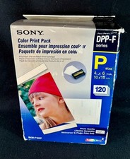 NIB SONY SVM-F120P DPP-F COLOR PRINT 120 4