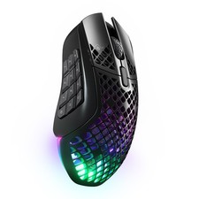SteelSeries Aerox 9 62618 Wireless RGB Gaming Mouse Onyx 18 Programmable Buttons picture