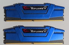 G.SKILL Ripjaws V Blue 16GB (2x8GB) DDR4-2400 CL15 RAM Matched Sequential Pairs picture