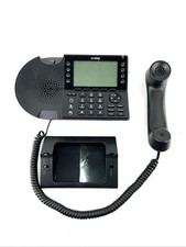 LOT 10 MiTel IP480G Gigabit Business IP Phones BUNDLE w/Stands Handsets RESET picture