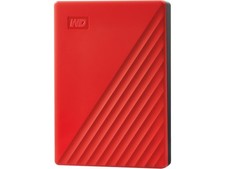 WD 4TB My Passport Portable Storage External Hard Drive USB 3.2 for PC/MAC Red ( picture
