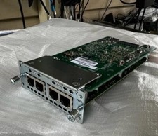 Lot of  10  Cisco NIM-4E/M 4Port Analog Voice Network Interface Cards Qty-10 picture