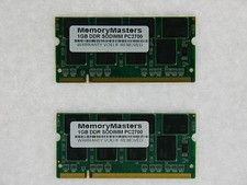 NEW 2GB 2X1GB PC2700 DDR 333mhz 200Pin Dell Latitude D400 D500 D505 D600 D800 picture