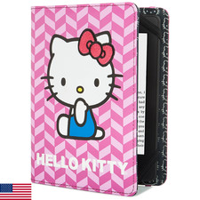 Hello Kitty Chevron Cover - Purple (Fits Kindle Paperwhite, Kindle & Kindle Touc picture