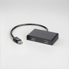 Monoprice 2-Port DisplayPort 1.2 to DisplayPort Multi-Stream Transport (MST) picture