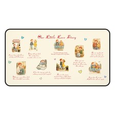 Valentines Gifts for Couples Cute Desk Mat | Extra Large Mouse Pad Gift for Him picture