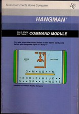TI-99/4 & 4A TI Hangman Manual picture