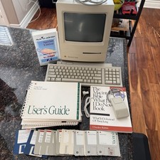 Apple Macintosh Classic 1990 Vintage Computer/Keyboard/Mouse Model M0420 picture