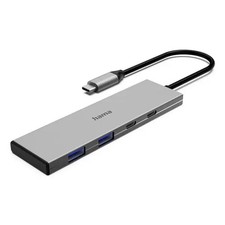 Hama 200147 00 USB 4-Port USB-C® (USB 3.2 Gen 2), USB 3.2 (Gen 2), U Socket picture